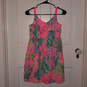 Lily Pulitzer Girls Rue Fit and Flare Dress